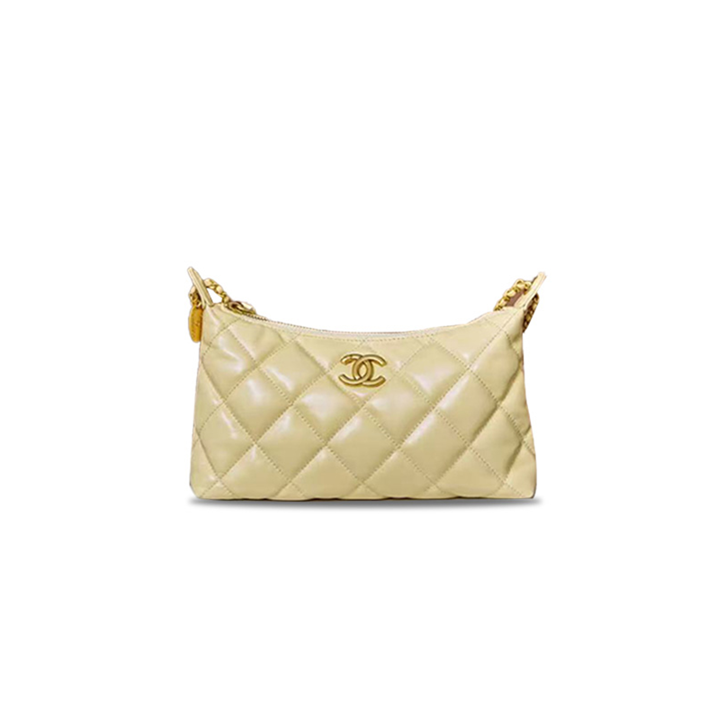 CHANEL 25S HOBO YELLOW UNDERARM BAG AS5528 (25*15*7cm)
